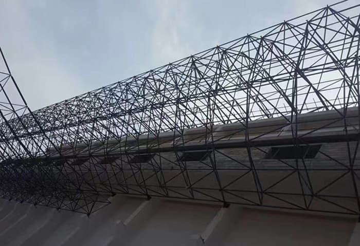 食堂网架结构工程