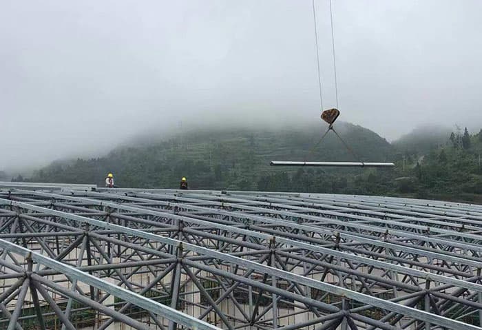 网架施工
